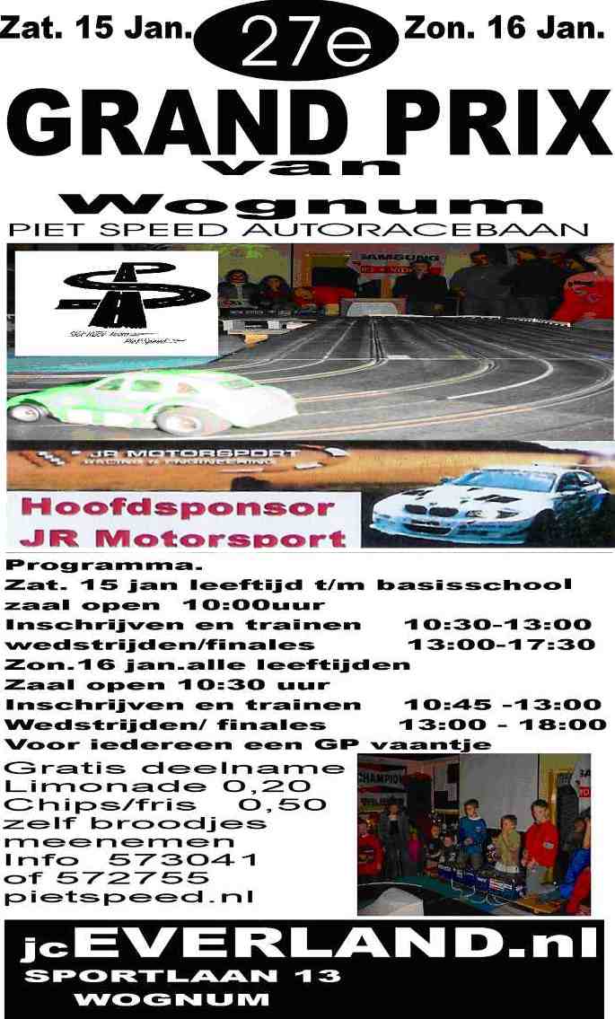 Poster GP Wognum 2011